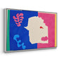 The Wolf (Le loup), from Jazz, 1947 - Floater Framed Canvas Print