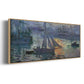 Sunrise at Sea - Floater Framed Canvas Print