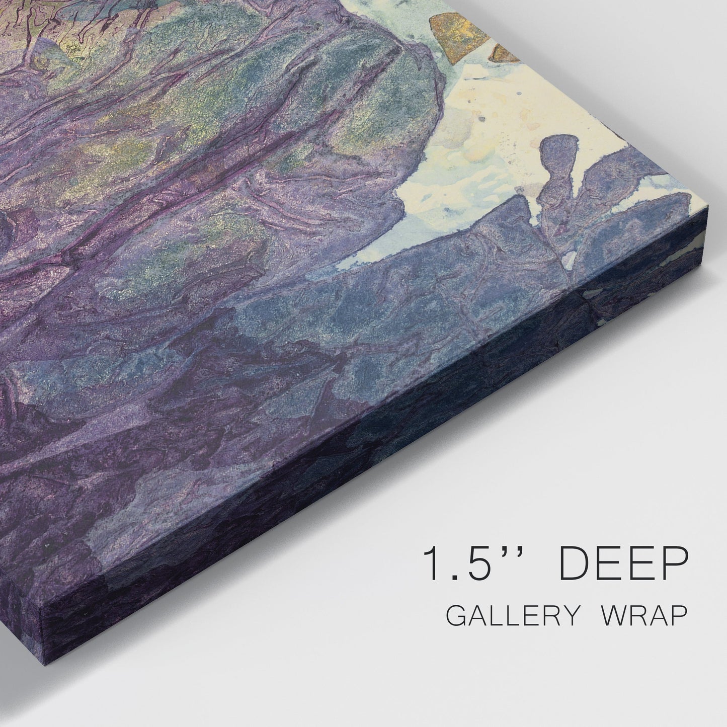 Monet's Landscape V Premium Gallery Wrapped Canvas - Ready to Hang