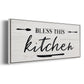 Bless this Kitchen - Floater Framed Canvas Print