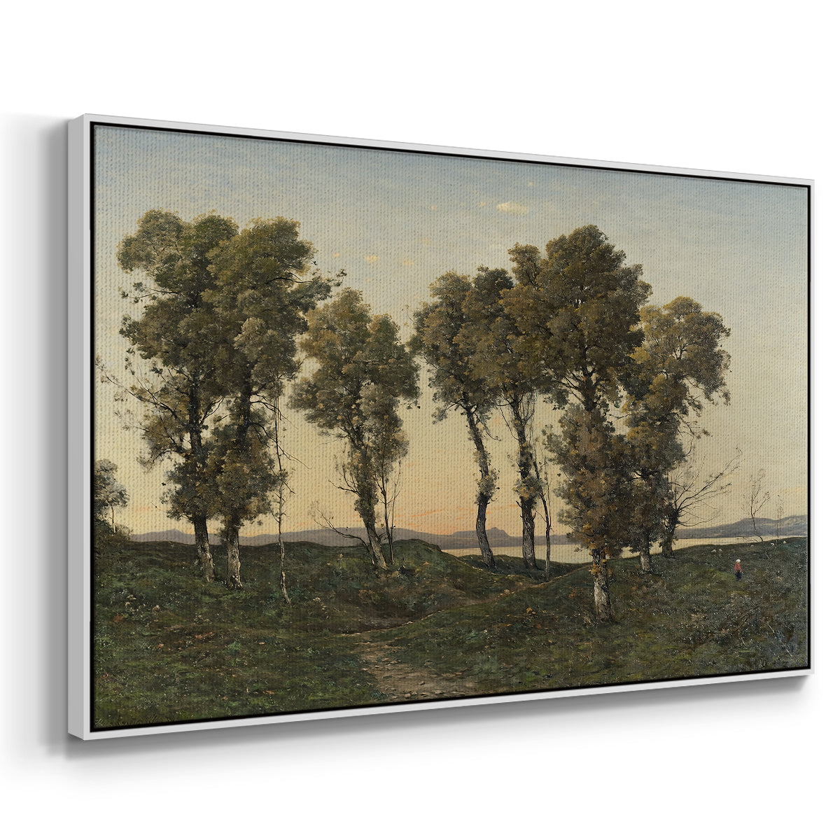 Autumn Evening, 1894 - Floater Framed Canvas Print