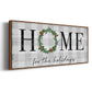 Home for the Holidays - Floater Framed Canvas Print