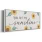 You Are My Sunshine - Floater Framed Canvas Print