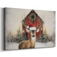 Gilded Manger Serenade - Canvas Art Print