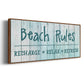Recharge - Floater Framed Canvas Print