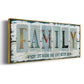 Family Where Life - Floater Framed Canvas Print