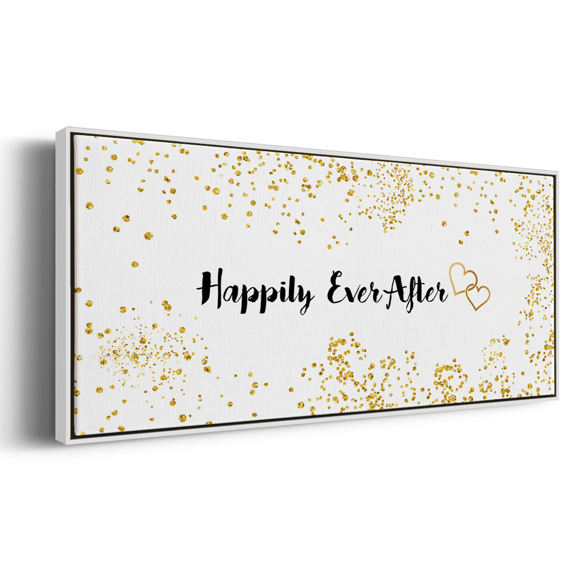 Happily Ever After - Floater Framed Canvas Print