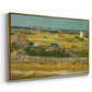The Harvest, 1888 - Floater Framed Canvas Print