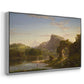 L'Allegro, 1845 - Floater Framed Canvas Print