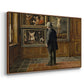 The Picture Lover, 1884 - Floater Framed Canvas Print
