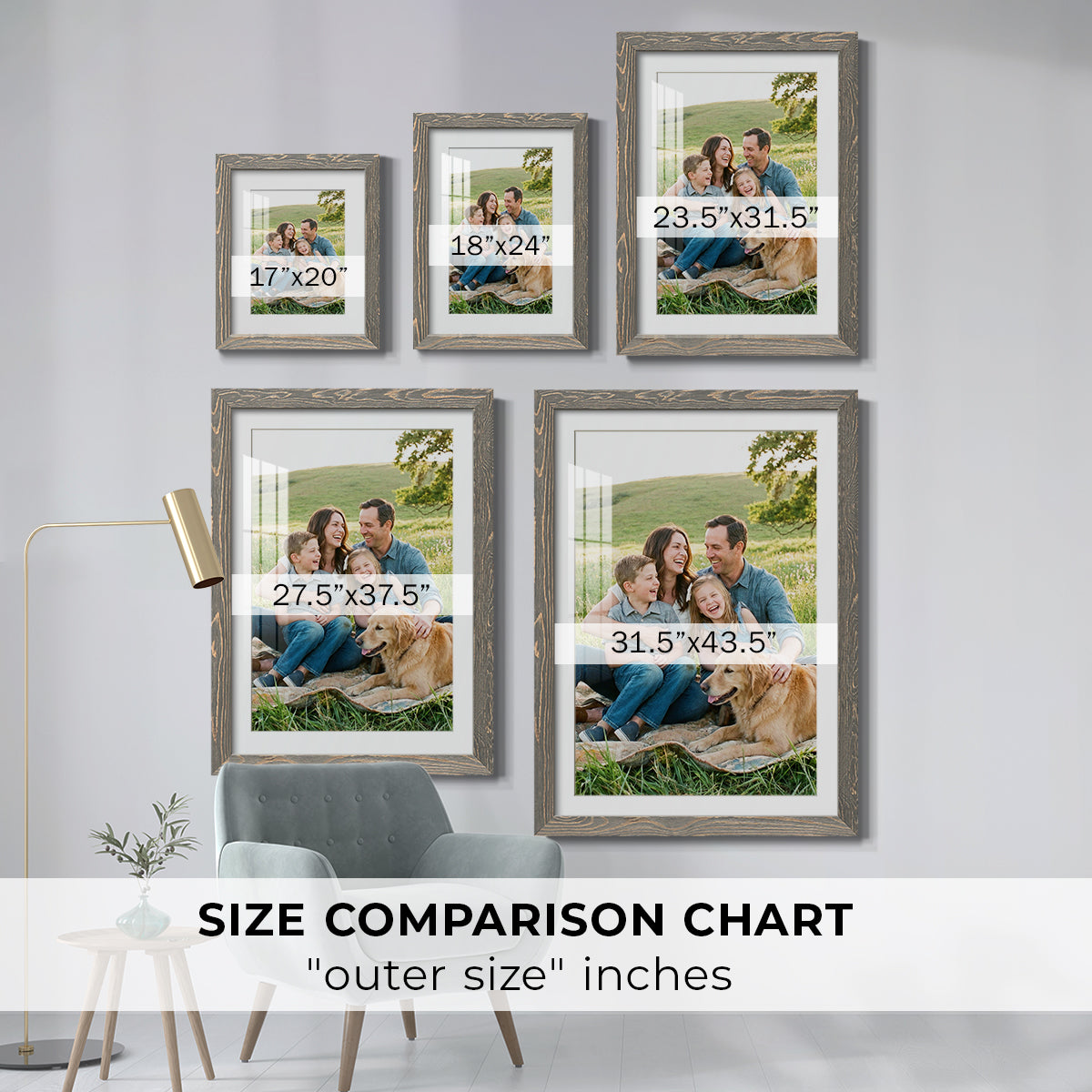 Custom Rustic Frames - Gallery Wrapped Canvas or Prints