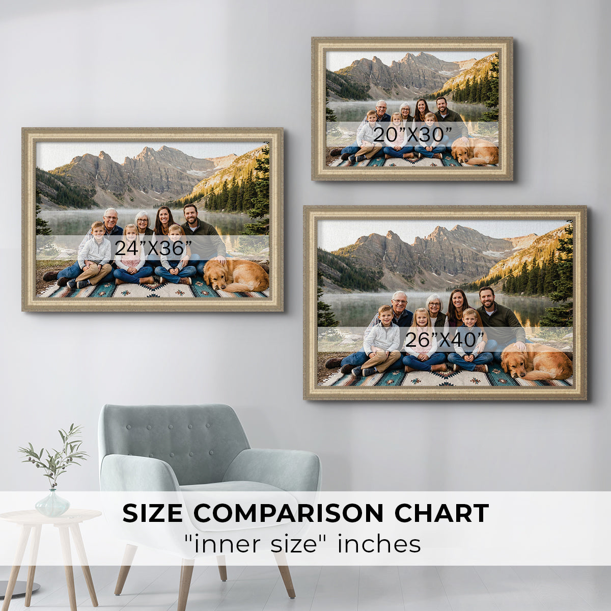 Custom Framed Canvas - Traditional & Ornate Collection