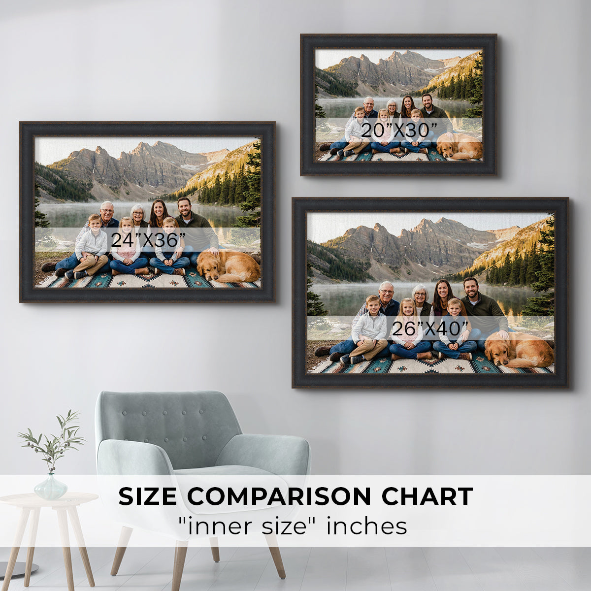 Custom Framed Canvas - Traditional & Ornate Collection
