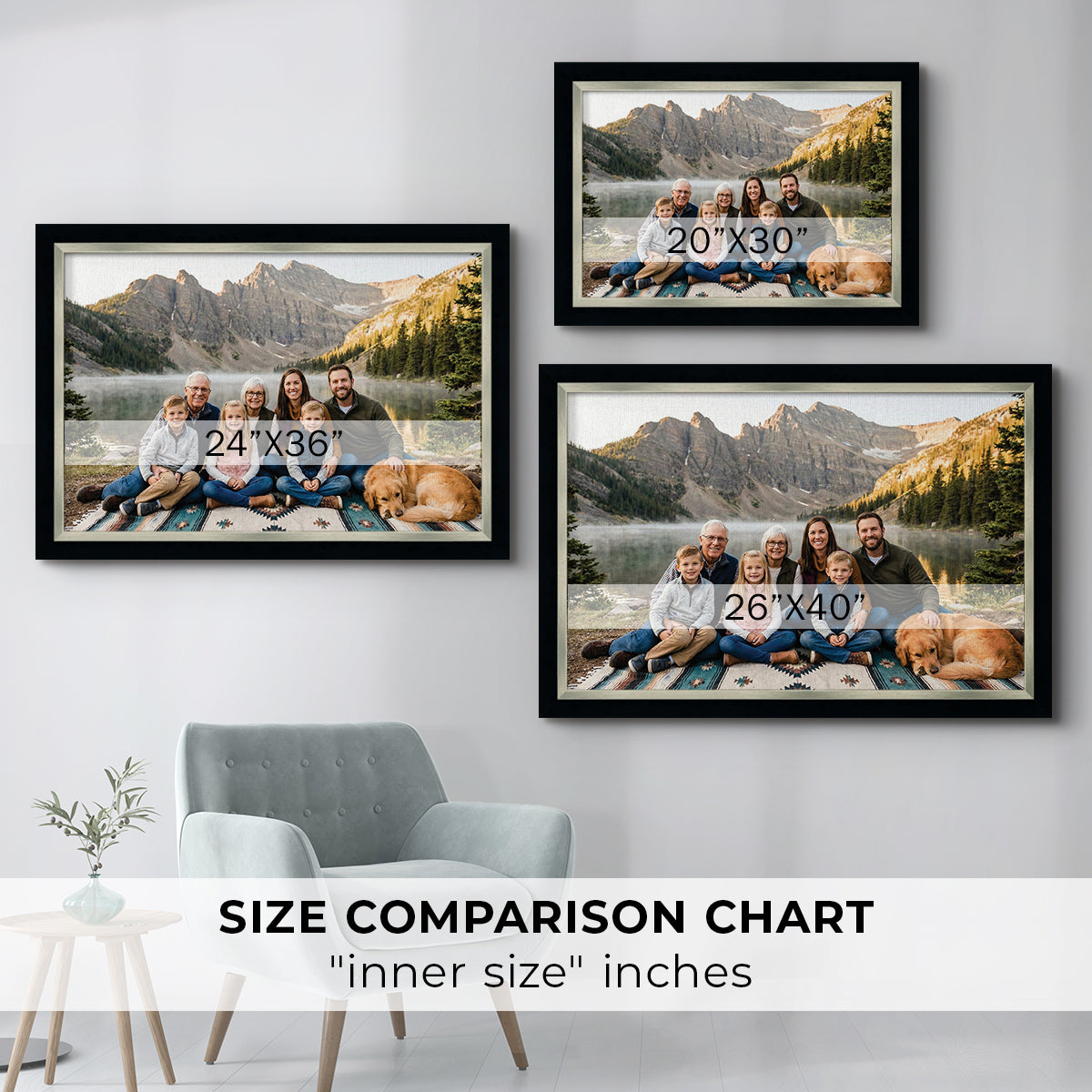 Custom Framed Canvas - Traditional & Ornate Collection