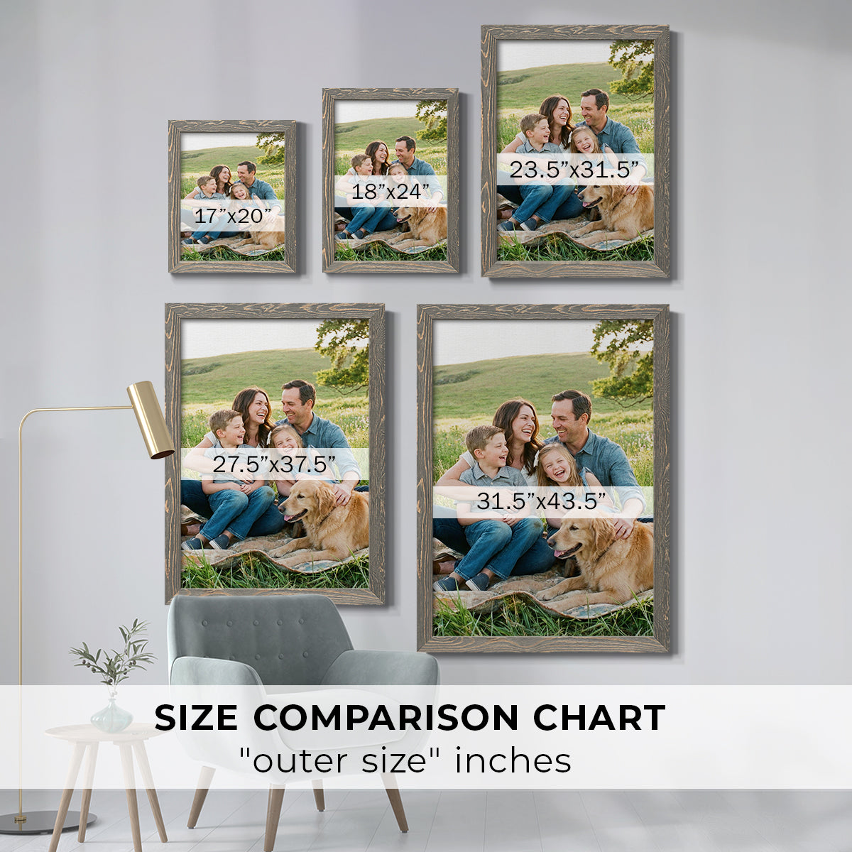 Custom Rustic Frames - Gallery Wrapped Canvas or Prints