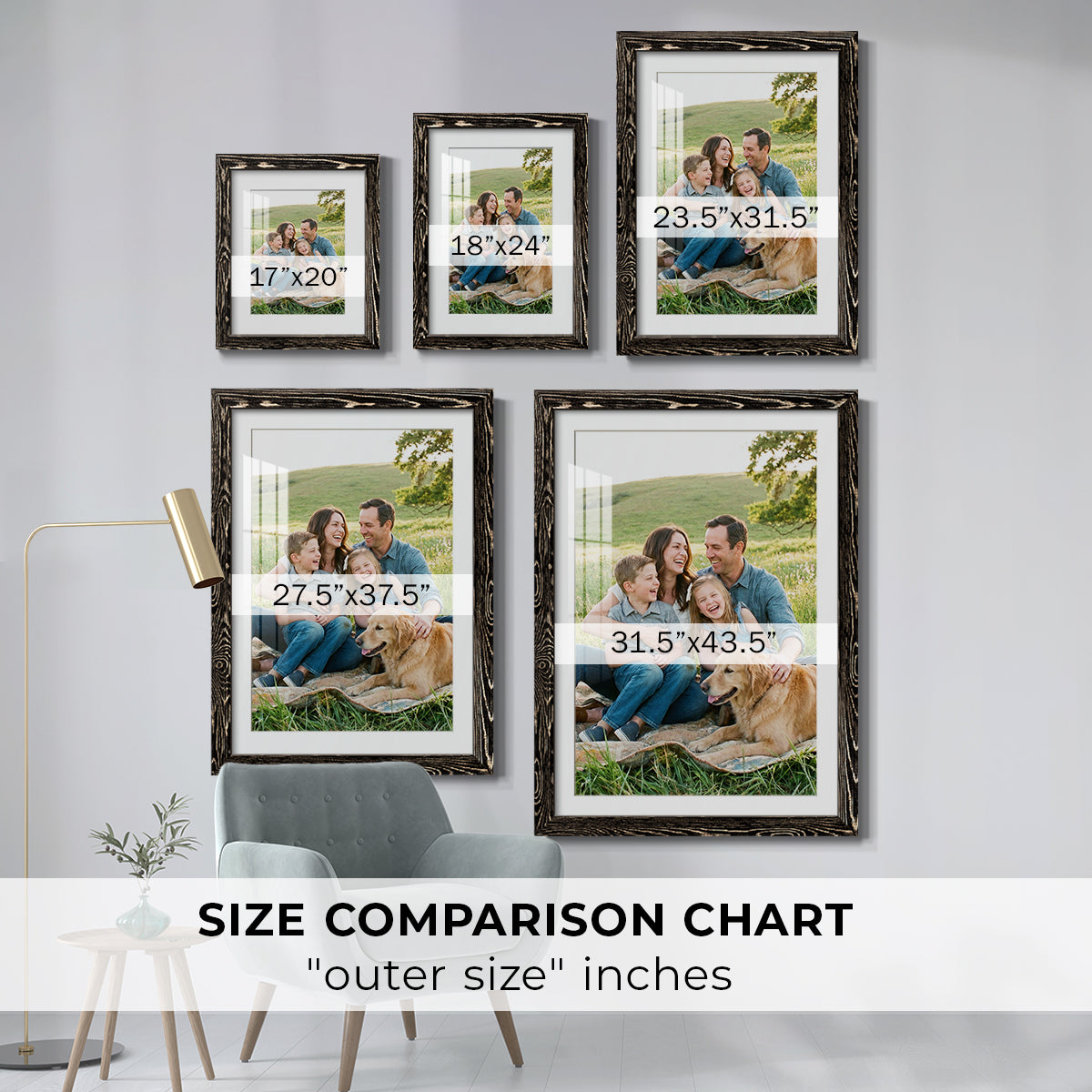 Custom Rustic Frames - Gallery Wrapped Canvas or Prints