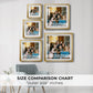 Square Custom Classic Frames - Gallery Wrapped Canvas or Prints