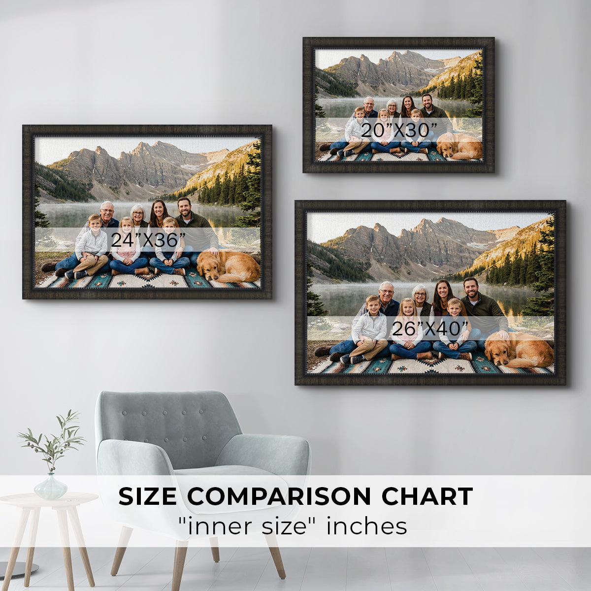 Custom Framed Canvas - Traditional & Ornate Collection