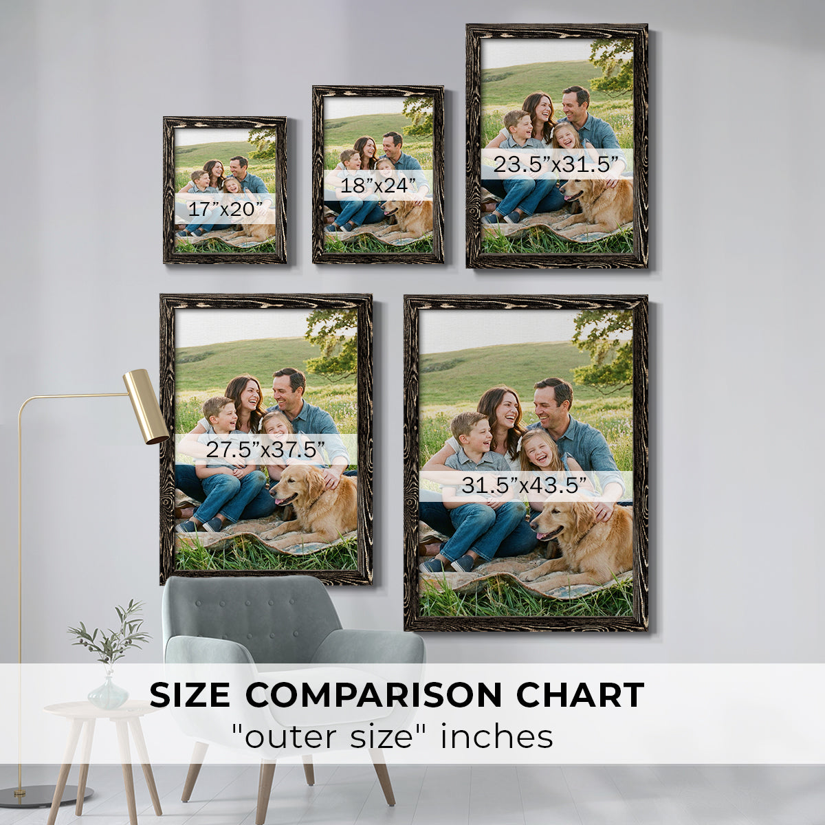 Custom Rustic Frames - Gallery Wrapped Canvas or Prints