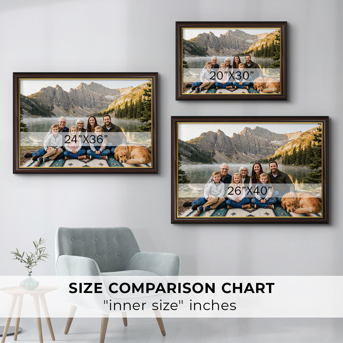 Custom Framed Canvas - Traditional & Ornate Collection