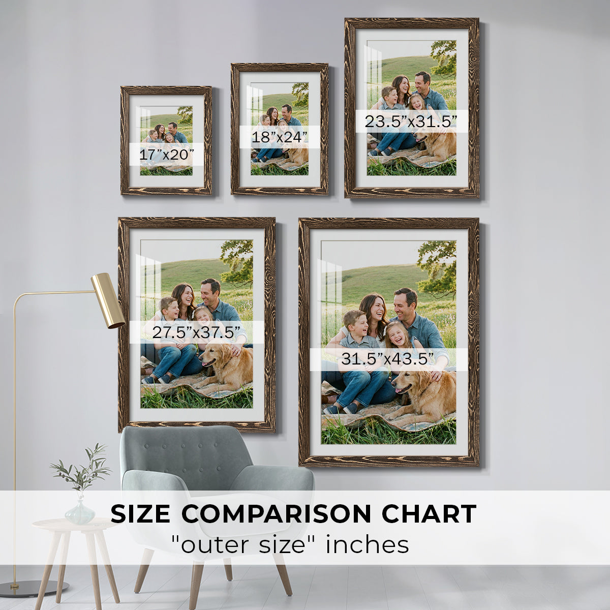 Custom Rustic Frames - Gallery Wrapped Canvas or Prints