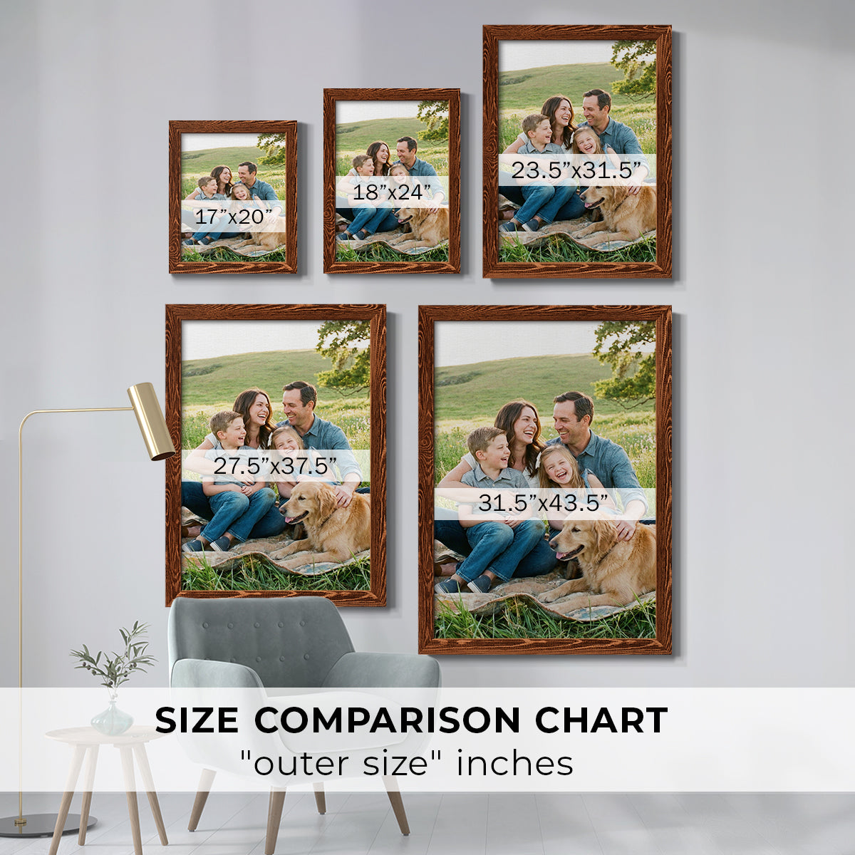 Custom Rustic Frames - Gallery Wrapped Canvas or Prints