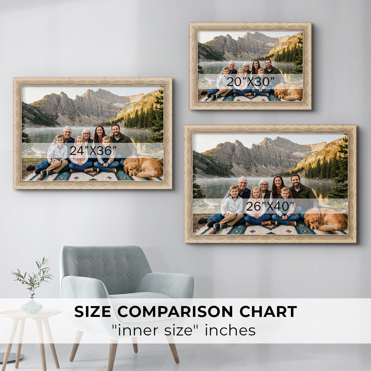 Custom Framed Canvas - Traditional & Ornate Collection