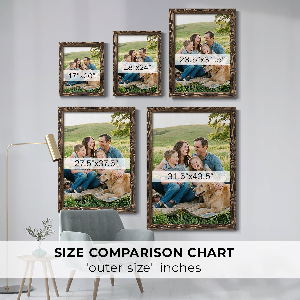 Custom Rustic Frames - Gallery Wrapped Canvas or Prints