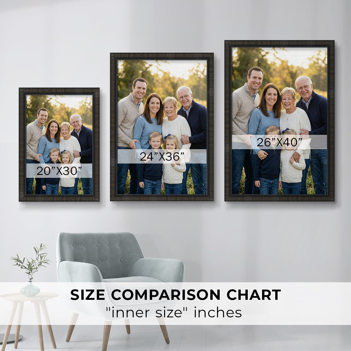 Custom Framed Canvas - Traditional & Ornate Collection