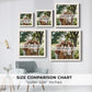 Square Custom Rustic Frames - Gallery Wrapped Canvas or Prints