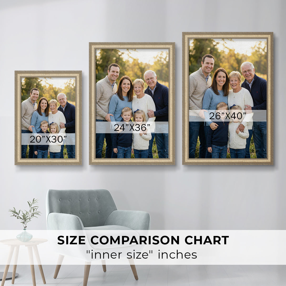 Custom Framed Canvas - Traditional & Ornate Collection