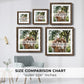 Square Custom Rustic Frames - Gallery Wrapped Canvas or Prints