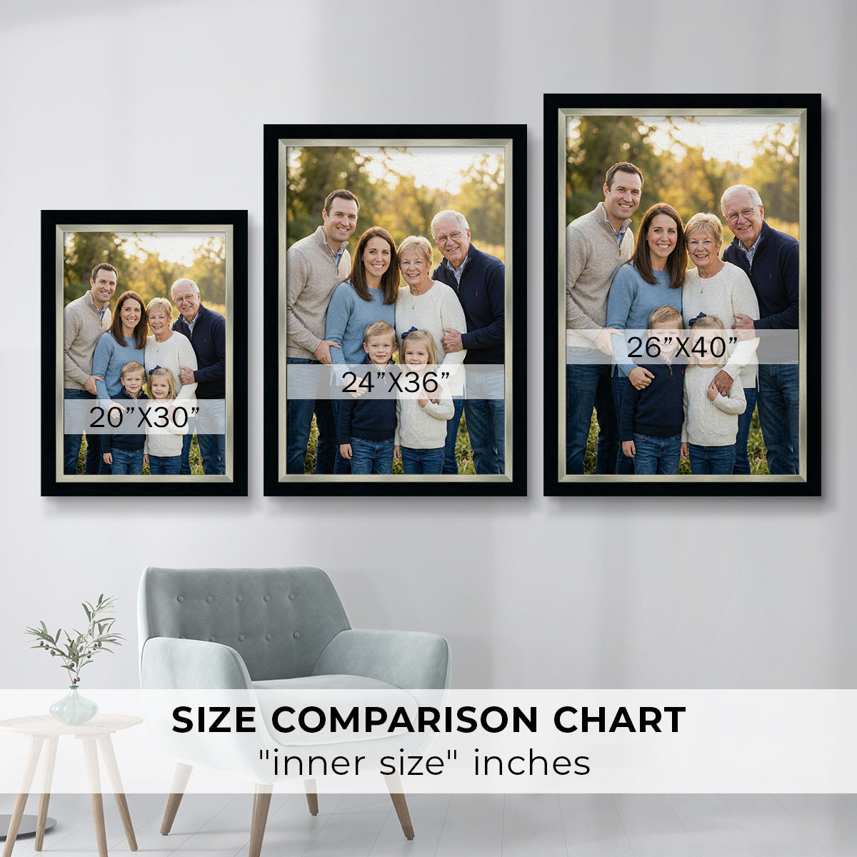 Custom Framed Canvas - Traditional & Ornate Collection