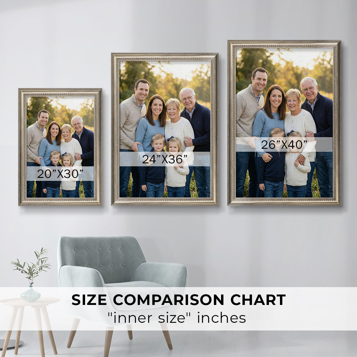Custom Framed Canvas - Traditional & Ornate Collection