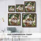 Square Custom Rustic Frames - Gallery Wrapped Canvas or Prints