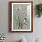 Bouquet of Grace Bird II - Premium Framed Print - Distressed Barnwood Frame - Ready to Hang