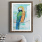 Island Parrot II - Premium Framed Print - Distressed Barnwood Frame - Ready to Hang