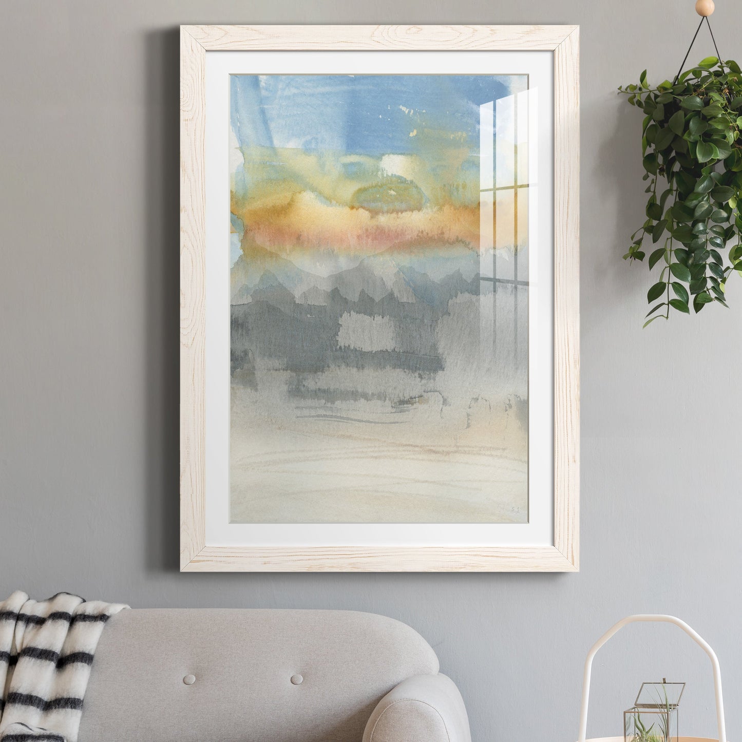 High Desert Sunset II - Premium Framed Print - Distressed Barnwood Frame - Ready to Hang