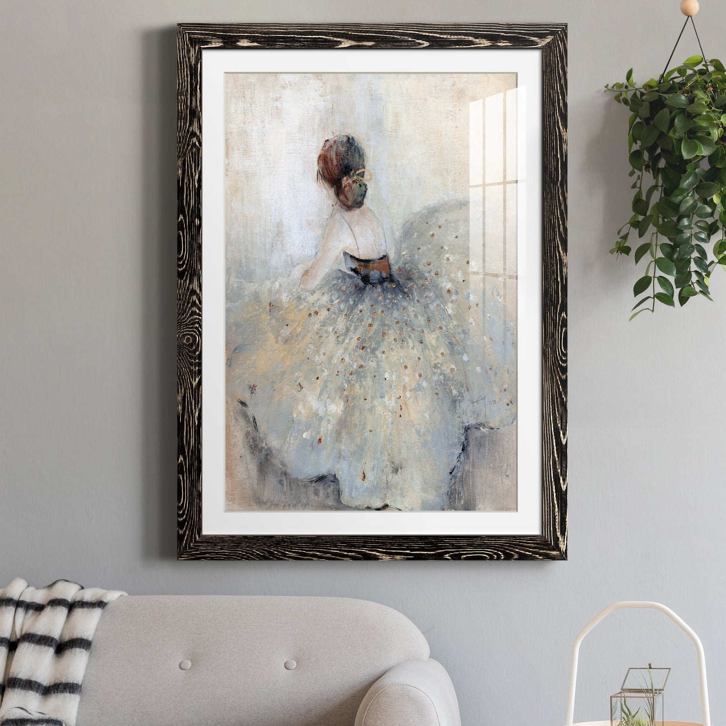 At A Glance - Premium Framed Print - Distressed Barnwood Frame - Ready to Hang