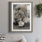 Sleepy Afternoon in Masai Mara - Premium Framed Print - Distressed Barnwood Frame - Ready to Hang