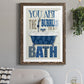 Bubble Bath - Premium Framed Print - Distressed Barnwood Frame - Ready to Hang