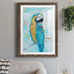 Island Parrot I - Premium Framed Print - Distressed Barnwood Frame - Ready to Hang