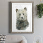 Forest Fur Baby Bear - Premium Framed Print - Distressed Barnwood Frame - Ready to Hang