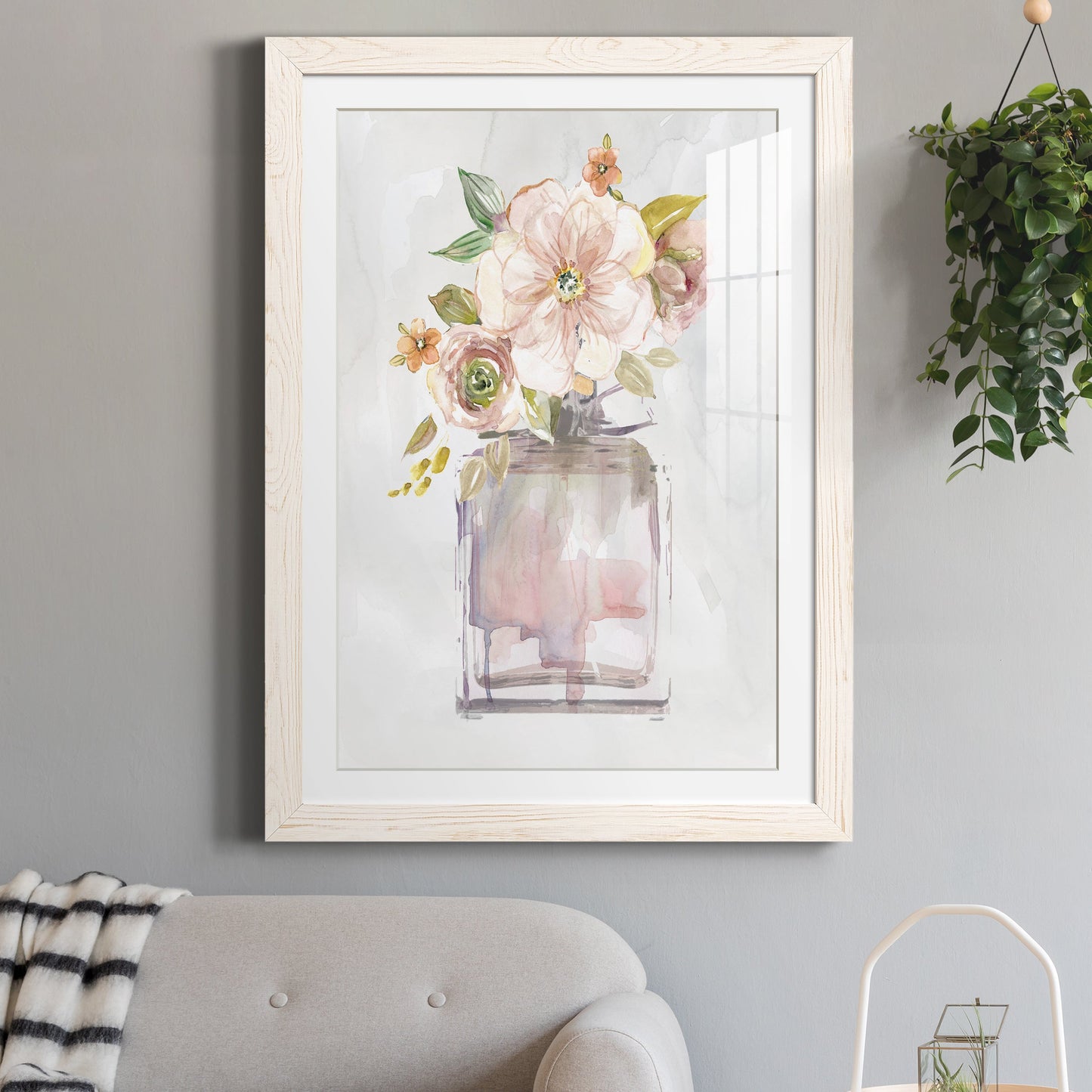 Mini Bouquet I - Premium Framed Print - Distressed Barnwood Frame - Ready to Hang