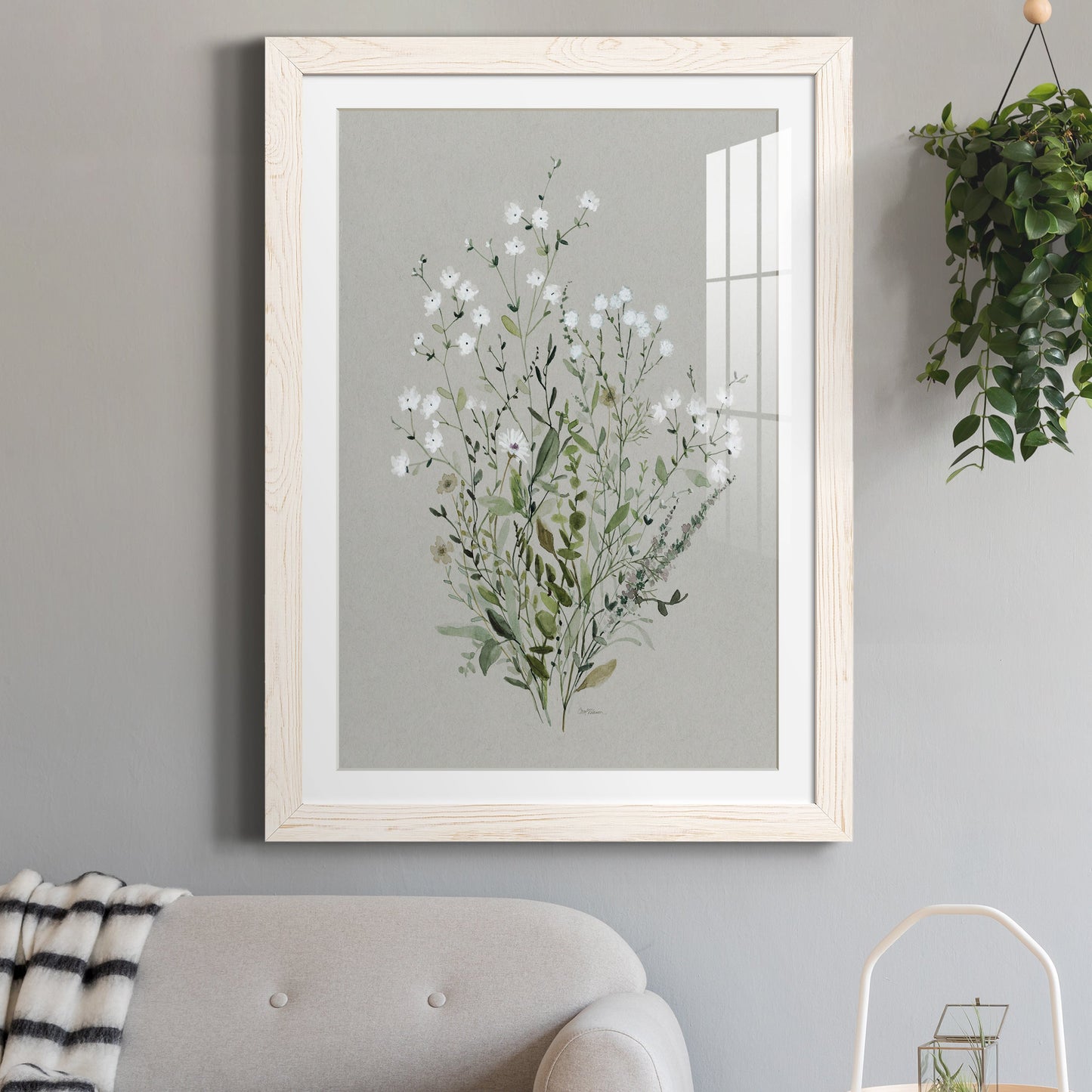 Bouquet of Grace II - Premium Framed Print - Distressed Barnwood Frame - Ready to Hang