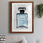 Blue Wash Perfume - Premium Framed Print - Distressed Barnwood Frame - Ready to Hang