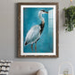 Great Blue Heron I - Premium Framed Print - Distressed Barnwood Frame - Ready to Hang