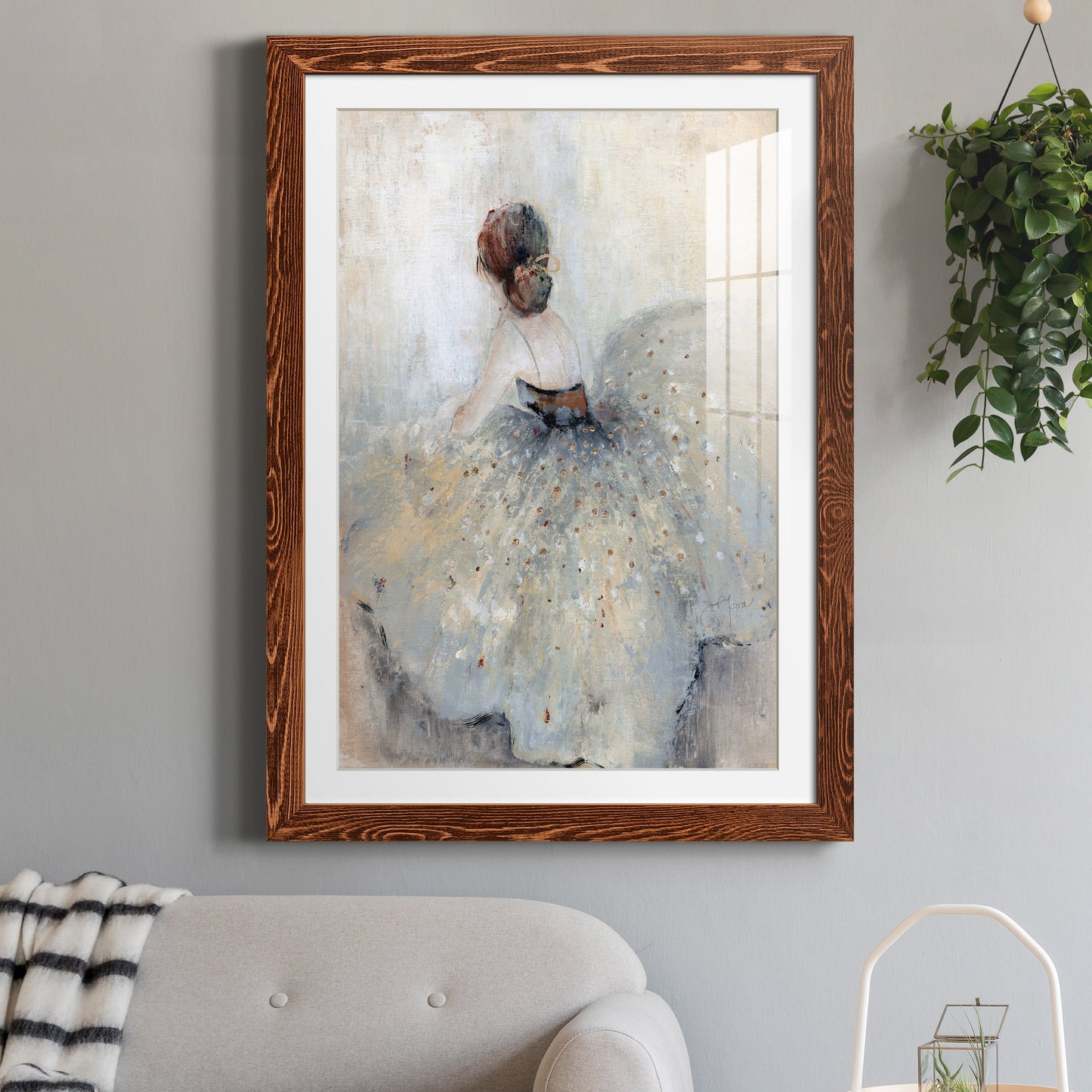 At A Glance - Premium Framed Print - Distressed Barnwood Frame - Ready to Hang