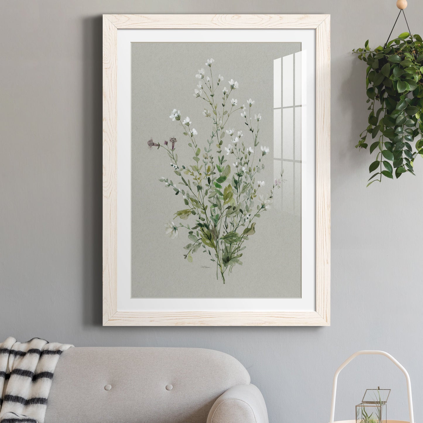 Bouquet of Grace I - Premium Framed Print - Distressed Barnwood Frame - Ready to Hang