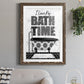 Bath Time - Premium Framed Print - Distressed Barnwood Frame - Ready to Hang